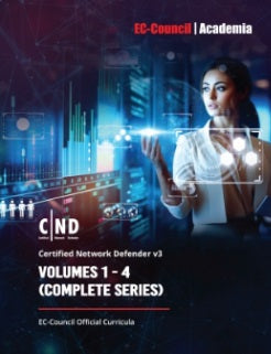 Certified Network Defender (CND) v3  eBook w/ iLabs (Volumes 1 through 4) + ECC Exam Voucher (Onsite)