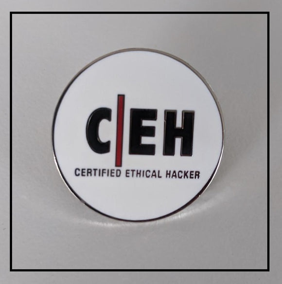 Lapel Pin: Certified Ethical Hacker (CEH)