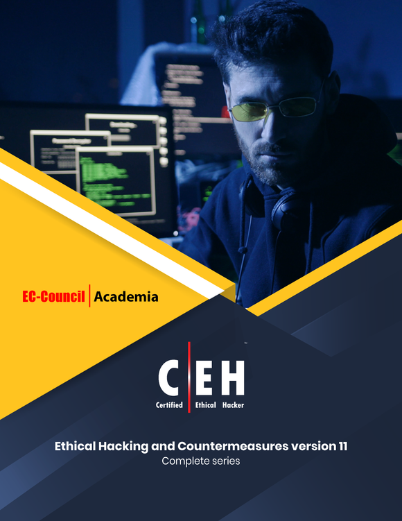 Certified Ethical Hacker (CEH) v11 eBook w/ iLabs (Volumes 1 through 4) + ECC Exam Voucher (w/ Remote Proctor)