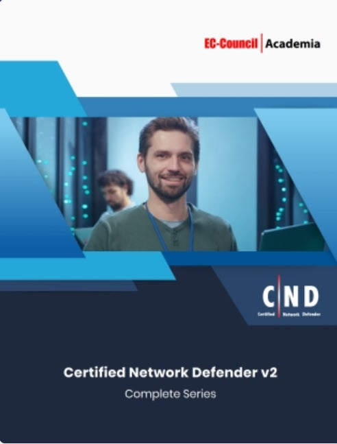 Certified Network Defender (CND) v2  eBook w/ iLabs (Volumes 1 through 4) + ECC Exam Voucher (w/ Remote Proctor)